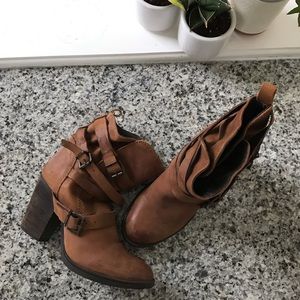 Steve Madden Leather Booties